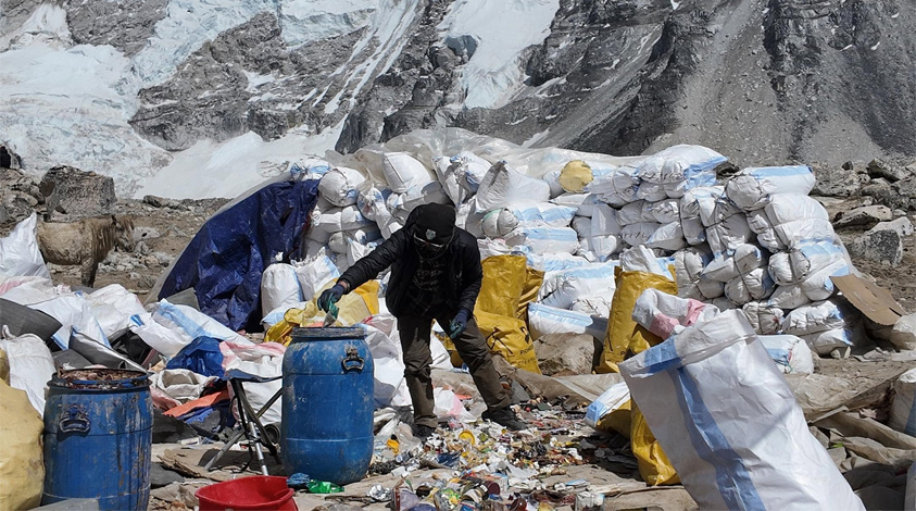 Everest Rangers a Top Priority as SPCC Collects Over 90,000 kg of Waste on Mt. Everest This Spring