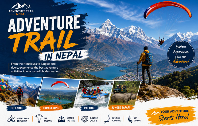 Adventure Trail in Nepal: Discover the Ultimate Adventure in the Himalayas